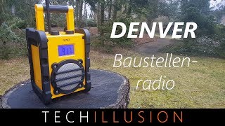 🛠TOP oder FLOP! GÜNSTIGES Baustellenradio im Test - Denver WR-40
