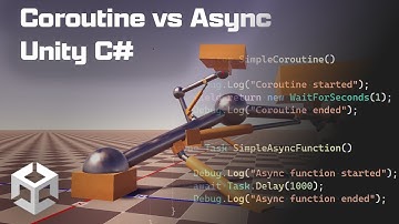 Coroutine vs Async Unity C#