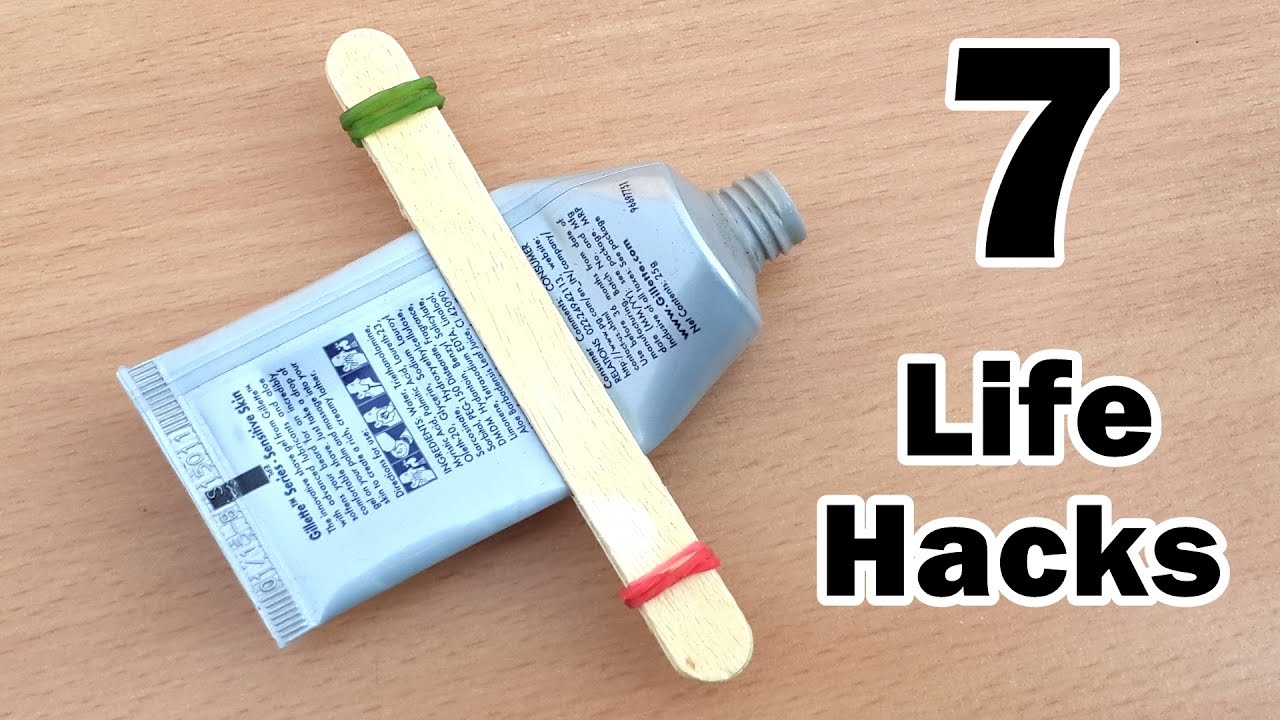 7 Amazing Life Hacks with Popsicle Sticks YOU SHOULD KNOW !