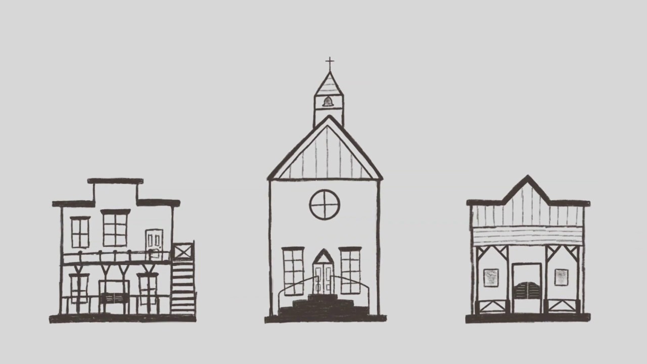 Procreate Time-lapse: Wild West Building Concepts