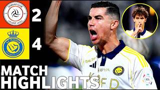 Al Shabab vs Al Nassr 2-4 Extended Full match highlights, Joao Felix Hattrick