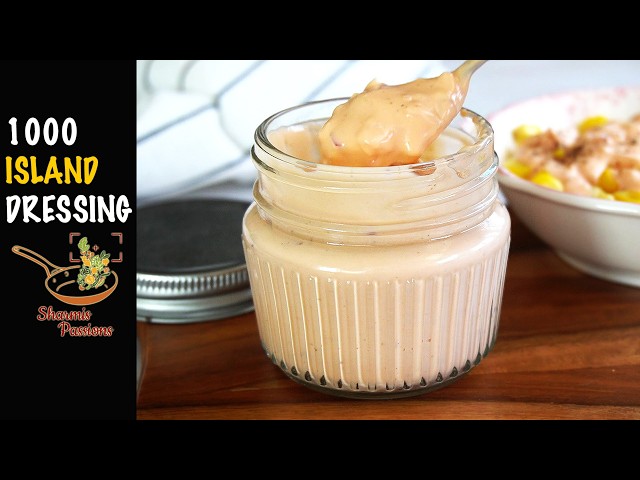 1000 dressing Thousand Island Thousand Island Dressing Recipe -
