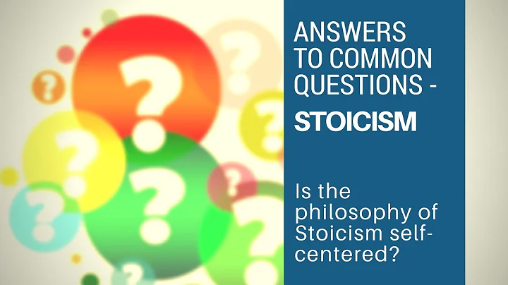 Is The Philosophy of Stoicism Self Centered? - Ans...