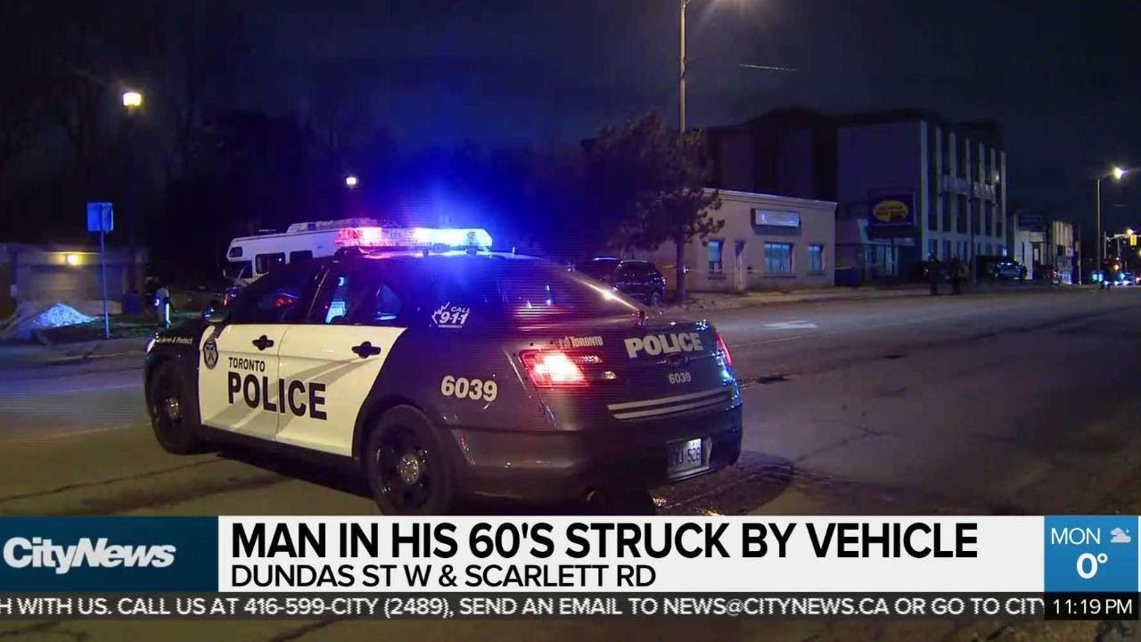 2 pedestrians struck in 2 separate incidents Monday evening - YouTube