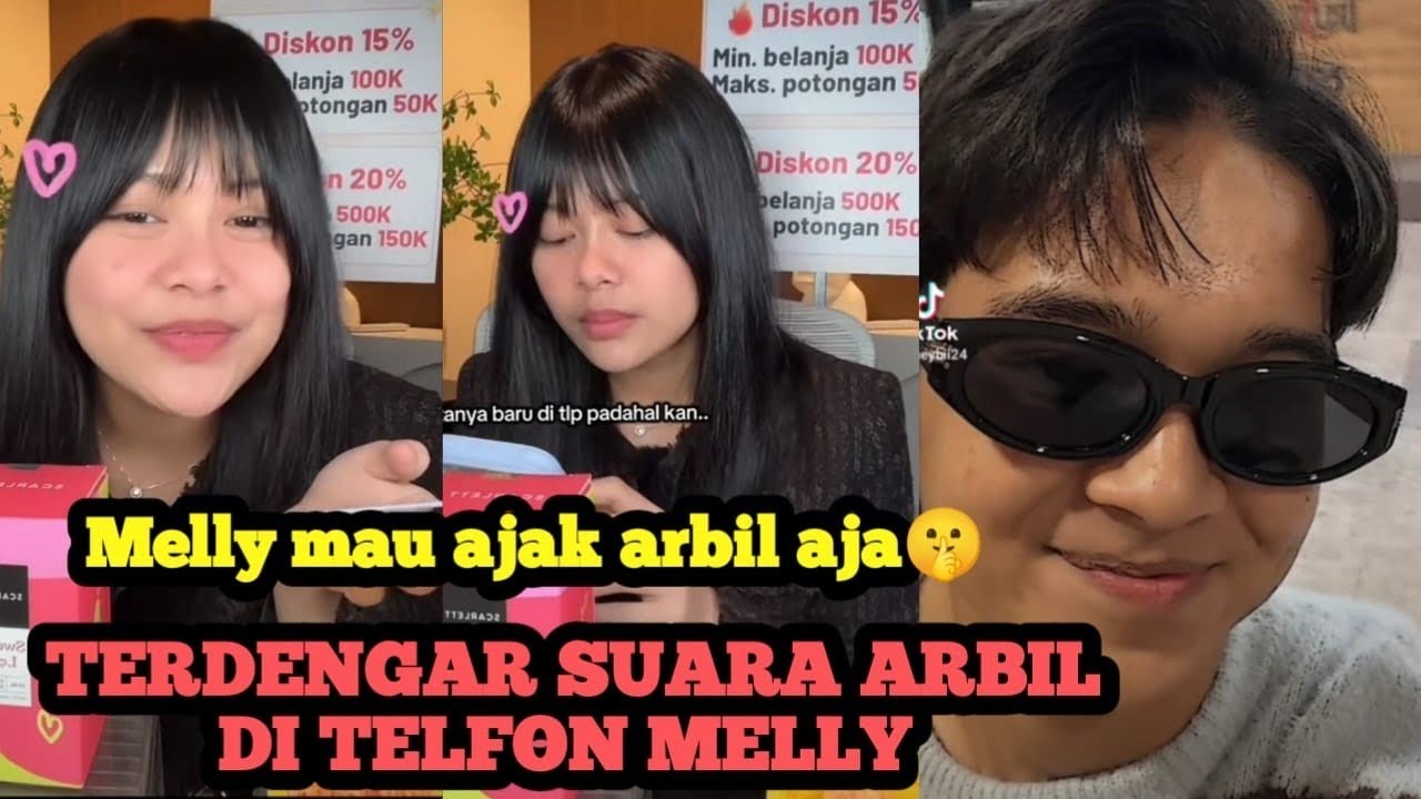 TERDENGAR SUARA ARBIL BERSAMA MELLY ‼️ Detik di telpon
