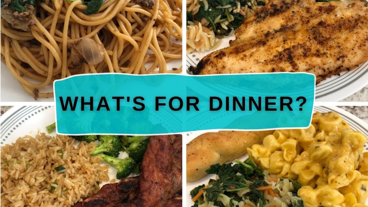 What's For Dinner? (#15) | Five Quick & Easy Dinner Ideas | Budget