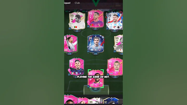 We Finally Got A 99 Rated Squad 🥹 #fc24
