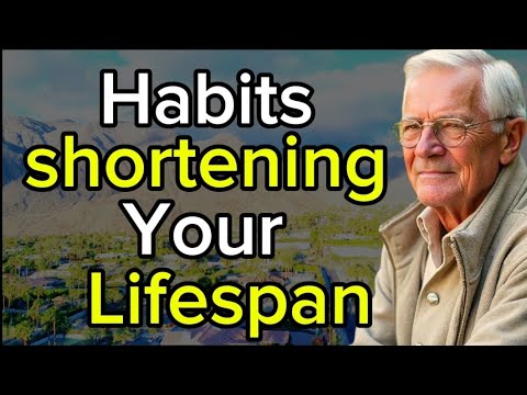 10 Habits That Quietly Steal Years from Your Life | Senior Longevity ...