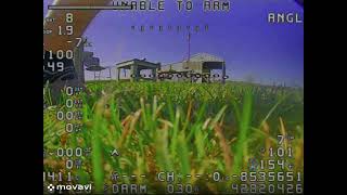 INAV dart XL wing launch trouble