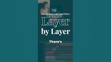 #BTS Building the #motiongraphic for #Abracadabra-@LadyGaga ‬Layer by Layer Series Part 2 #video