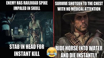 Video Game Logic Funny Fails