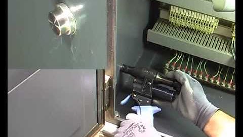 Glenair IMM Earth Bond Stud Setting Using PMT6 Tool