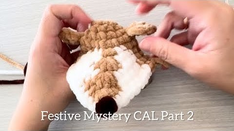Festive Mystery Crochet-A-Long Part 2 - Free Step-by-Step Tutorial
