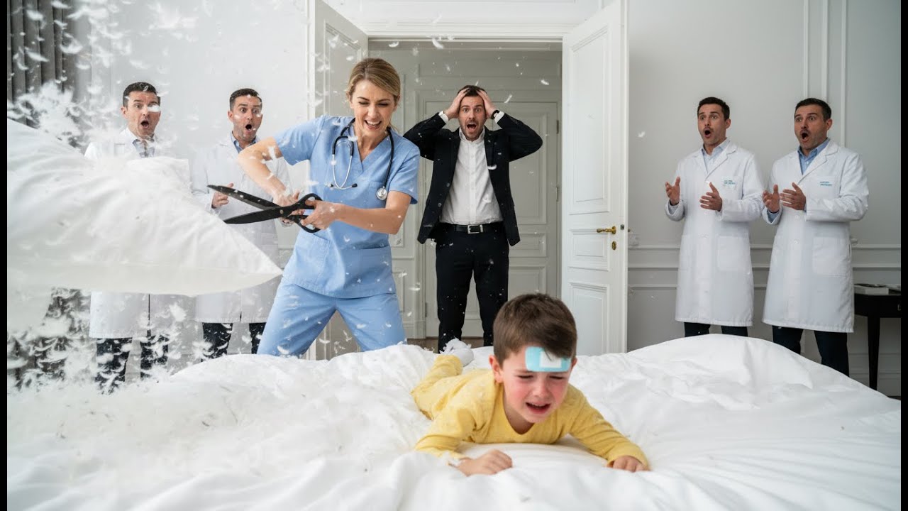 Der Sohn des Mafia-Bosses schrie vor Schmerz, dann fand die Krankenschwester diese Nadeln.