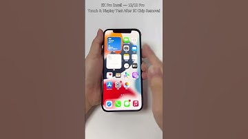iPhone 12 EK Pro incell lcd testing after display IC be removed