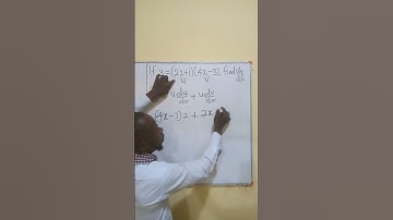 Differentiation by the product rule. #viralvideo