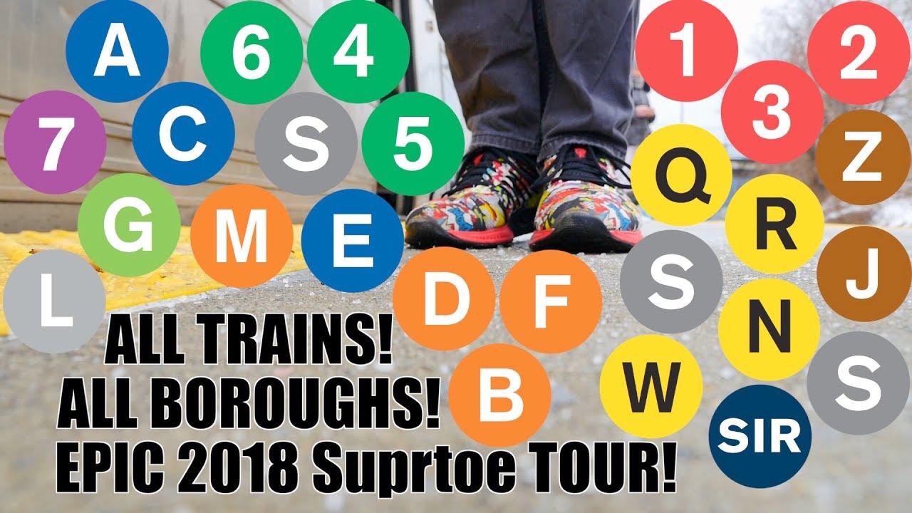 EVERY Train, EVERY Borough - 2018!