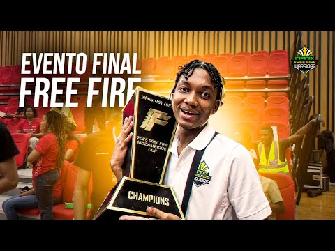 FUI AO PRIMEIRO EVENTO OFICIAL DE FREE FIRE EM MOÇAMBIQUE 🇲🇿🔥