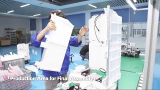 The Birth of a Robot |  KEENON Factory TourFollow | Terarobots #keenonrobotics