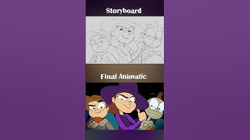 Confection Collision storyboards! #animation #halloween #storyboard #animatic #comedy #musicvideo