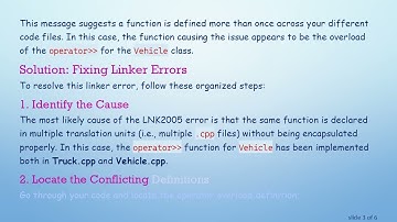 Resolving LNK2005 Errors in C+ + : Understanding Linker Issues