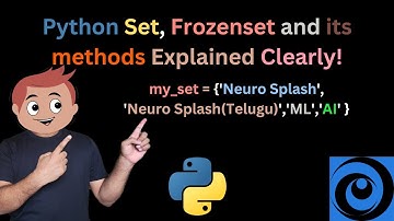 Set and frozenset in python