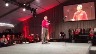 Full Tim Rosas speaks at UH's $1 Billion Campaign. Update