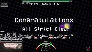 [lvl.16] [ADOFAI Custom Strict Clear] F-777 - Inferno (Map by ShinJW)