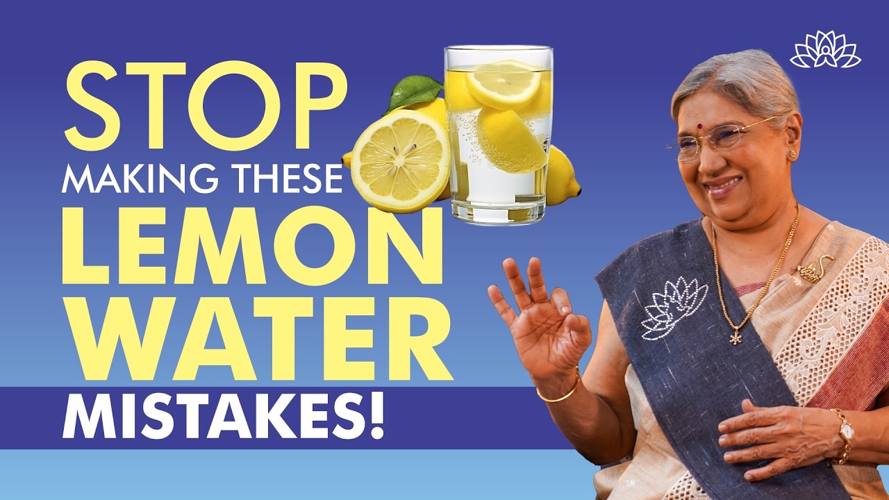 Don’t Do This While Drinking Lemon Water | 4 Common Mistakes | Dr Hansaji
