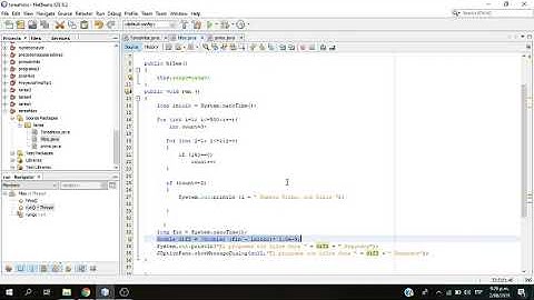 numeros primos con hilos en NetBeans