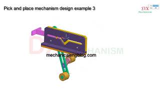 pick and place mechanism design example 3