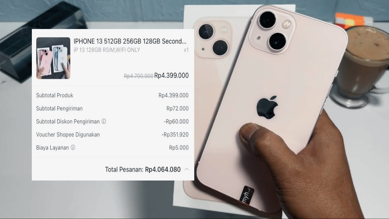 Bubbles88, Percobaan Ke-2 Hasilnya Begini! Unboxing Iphone 13 Inter dari Shopee