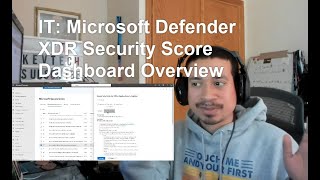 IT: Microsoft Defender XDR Security Score Dashboard Overview