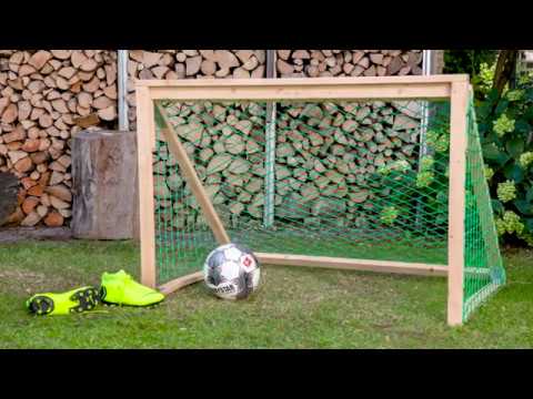 Construire un but de football  Instruction de HORNBACH Suisse