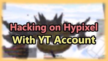 Hacking on Hypixel With YT Account ｜ Watchdog Disabled