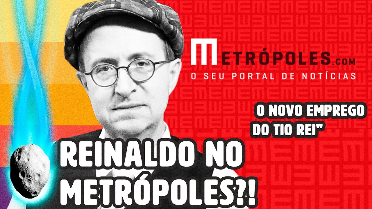 REINALDO AZEVEDO IRÁ PARA O METRÓPOLES; VAI MUDAR DE OPINIÃO? | PLANTÃO