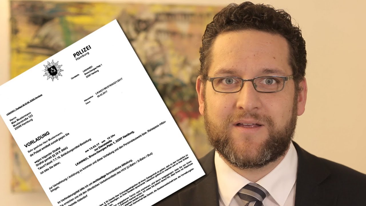 Update New Vorladung der Polizei - so verhaltet Ihr Euch richtig