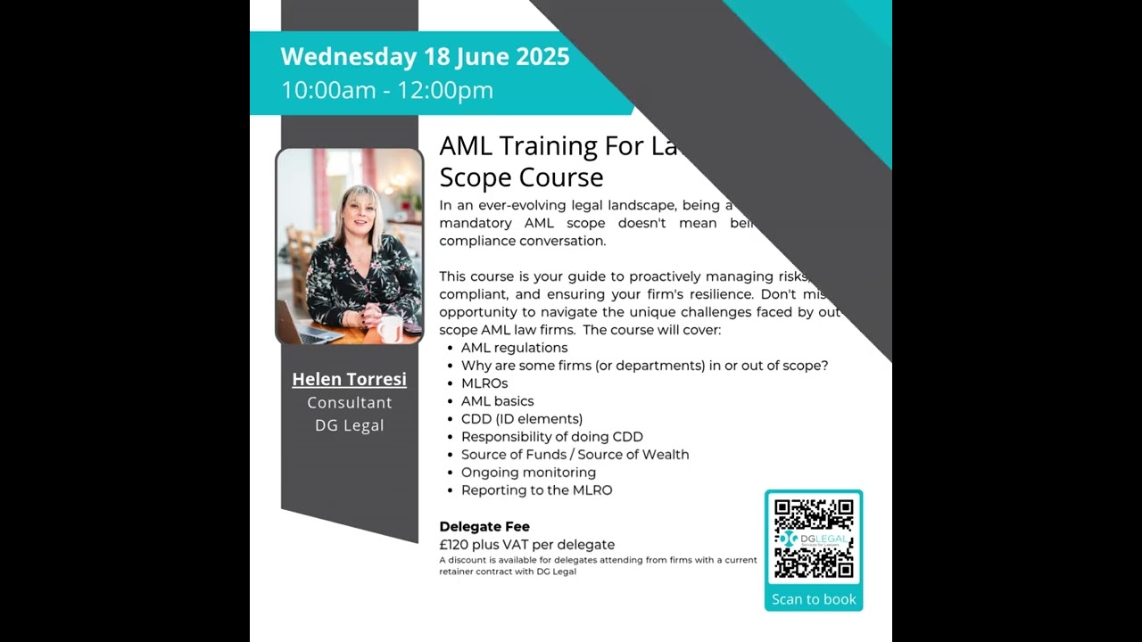 DG Legal online events in June 2025