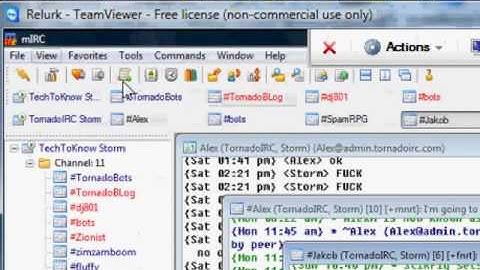 mIRC Bot Scripting Tutorial 1 - On Join/On Text Actions