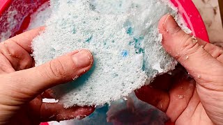 АСМР/ASMR🤤МЫЛО🧼Хрустящая засохшая мыльная ПЕНА 🤗Crushing soap foam💓Soaking soap💓