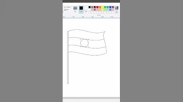 Make a Flag Using MS Paint 🇮🇳 love India 🇮🇳
