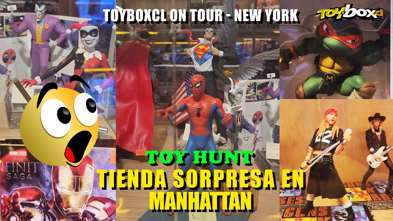 TOYBOXCL ON TOUR - TOY HUNT MANHATTAN (Virtual Tour)