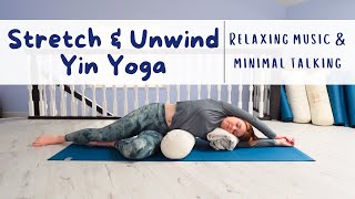 30 Minutes of Deep Rest - Yin Yoga for Back &amp; Shoulders | Minimal Talking &amp; Relaxing Music