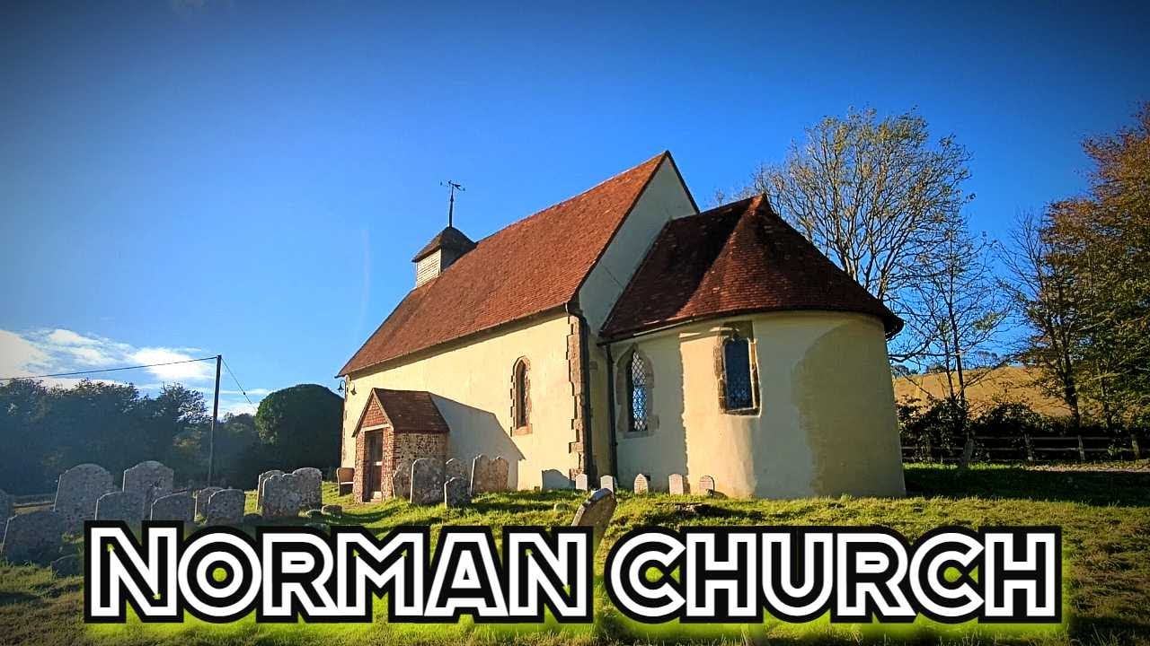 A 12th century Norman Church, Known as the church in a Field.