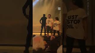 Just Stop Oil Protesters Interrupt Les Misérables London Show