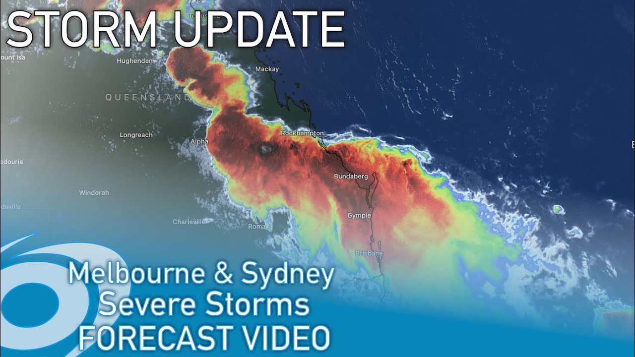 Dangerous Severe Thunderstorms are Forecast to Lash Sydney and ...