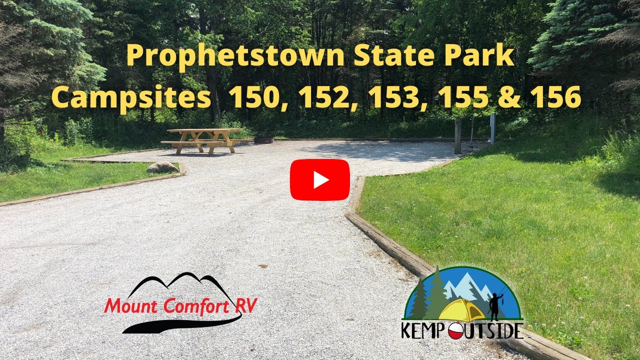 Prophetstown State Park Campsites 150, 152, 153, 155 & 156 Campsite