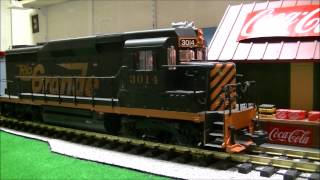 True Sound of a EMD GP30 simulated in G Scale