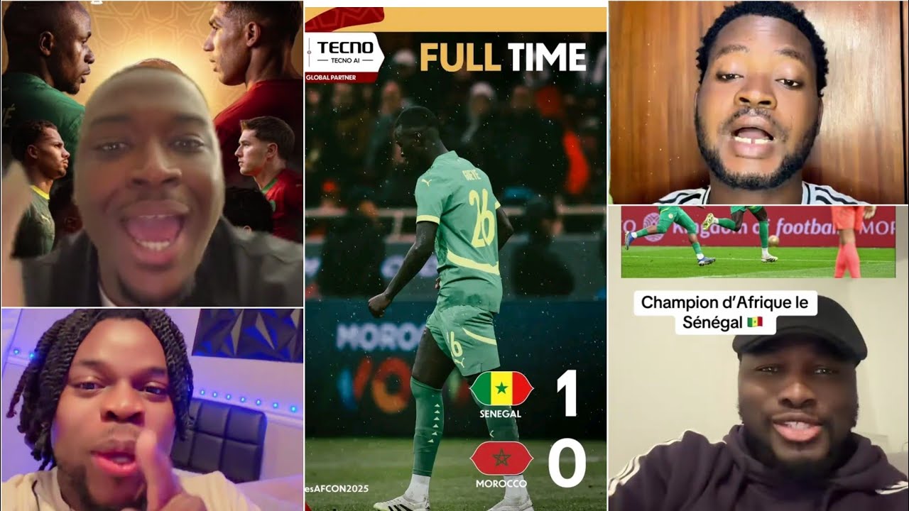 LE SÉNÉGAL EST SACRÉ CHAMPION D'AFRIQUE, SCANDALE D'ARBITRAGE 