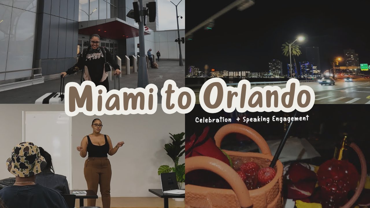 Girls Trip to Miami | Speaking Engagement! 🌴